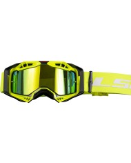 GAFAS LS2 AURA PRO BLACK/YELLOW/IRIDIUM VISOR