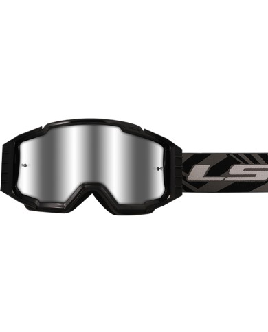 GAFAS LS2 CHARGER PRO BLACK/SILVER VISOR