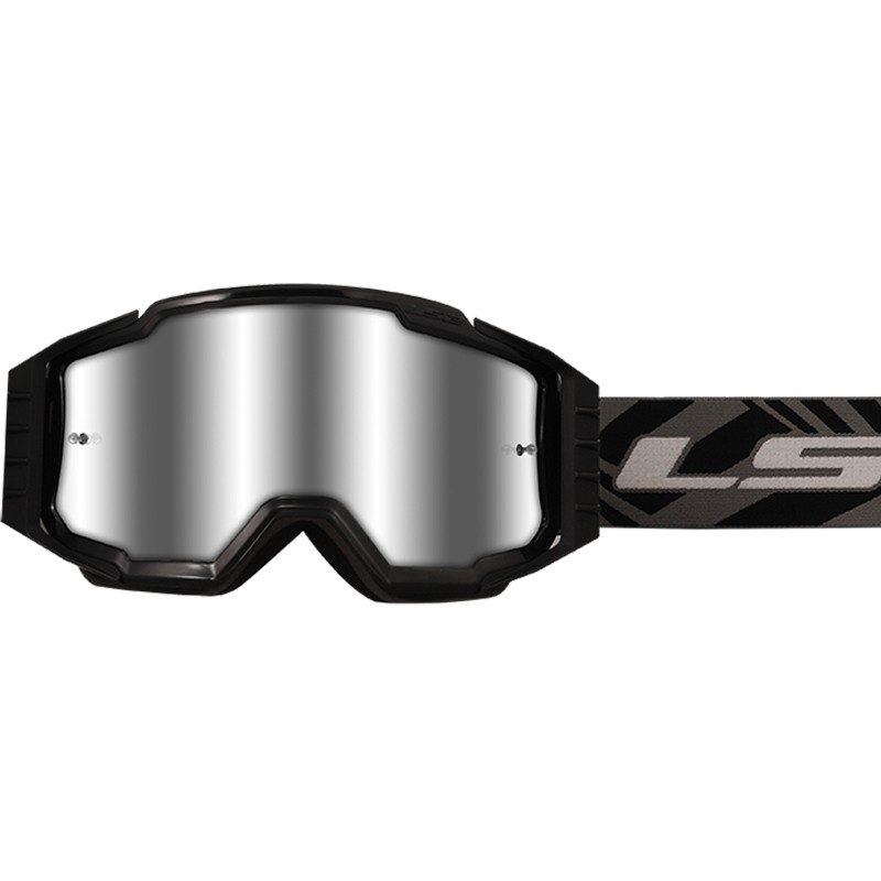 GAFAS LS2 CHARGER PRO BLACK/SILVER VISOR