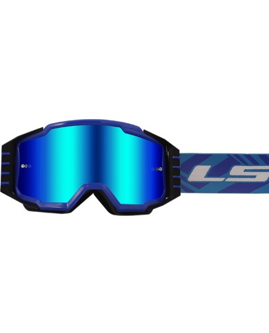 GAFAS LS2 CHARGER PRO BLUE/IRIDIUM VISOR