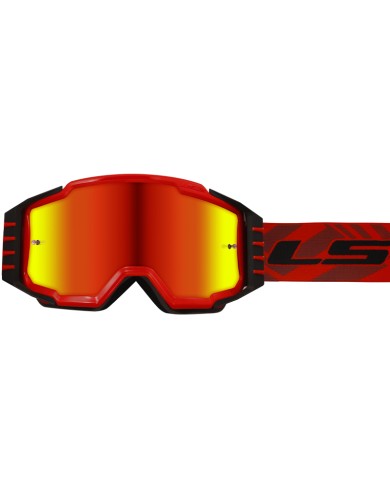 GAFAS LS2 CHARGER PRO RED/IRIDIUM VISOR