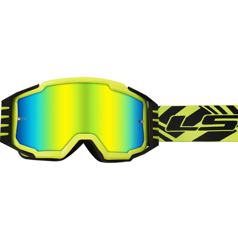 GAFAS LS2 CHARGER PRO H-V YELLOW/IRIDIUM VISOR