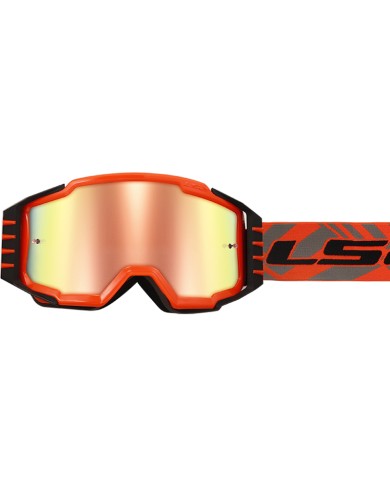 GAFAS LS2 CHARGER PRO H-V ORANGE/IRIDIUM VISOR