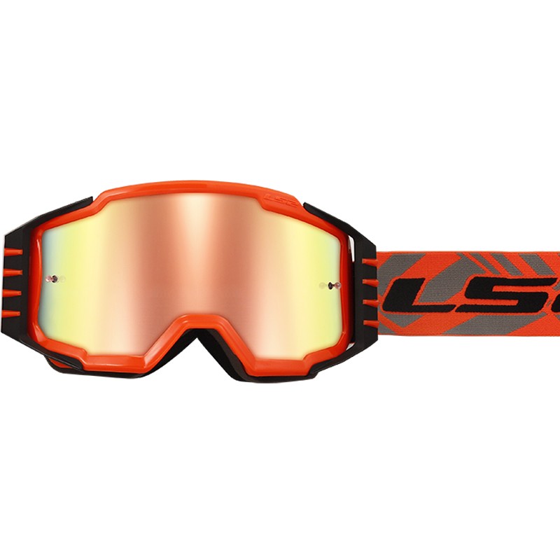 GAFAS LS2 CHARGER PRO H-V ORANGE/IRIDIUM VISOR