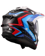 CASCO LS2 EXPLORER CARBON FRONTIER II WHITE/BLUE