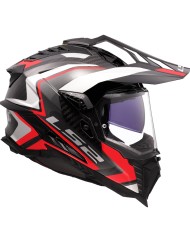 CASCO LS2 EXPLORER CARBON FRONTIER II RED