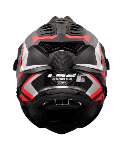 CASCO LS2 EXPLORER CARBON FRONTIER II RED