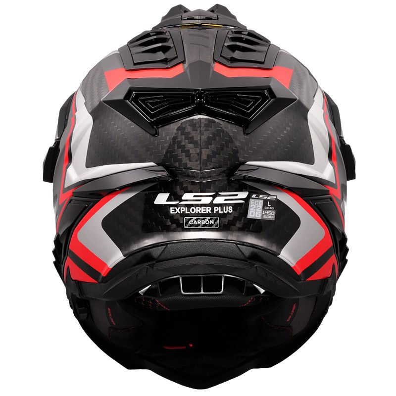CASCO LS2 EXPLORER CARBON FRONTIER II RED