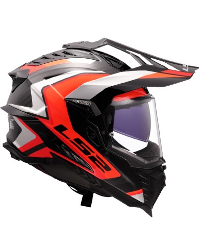 CASCO LS2 EXPLORER CARBON FRONTIER II ORANGE