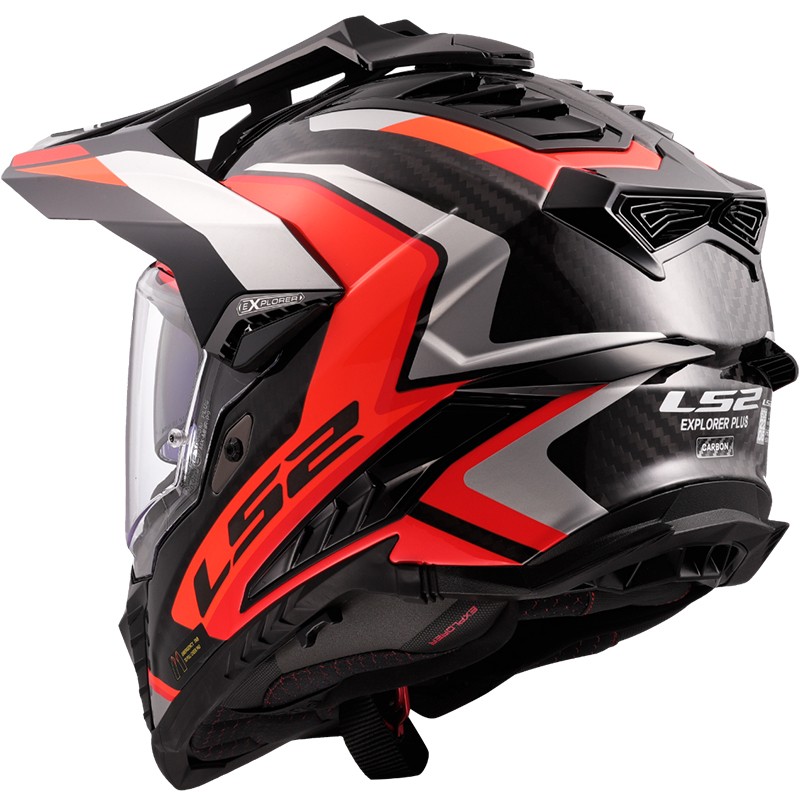 CASCO LS2 EXPLORER CARBON FRONTIER II ORANGE