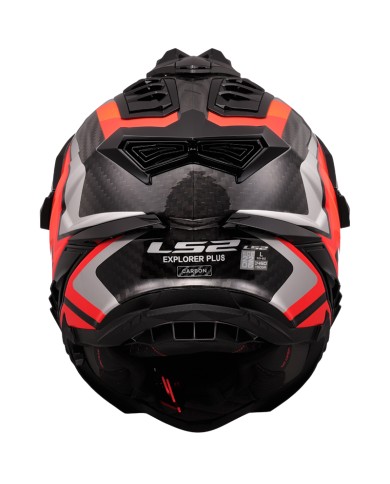 CASCO LS2 EXPLORER CARBON FRONTIER II ORANGE