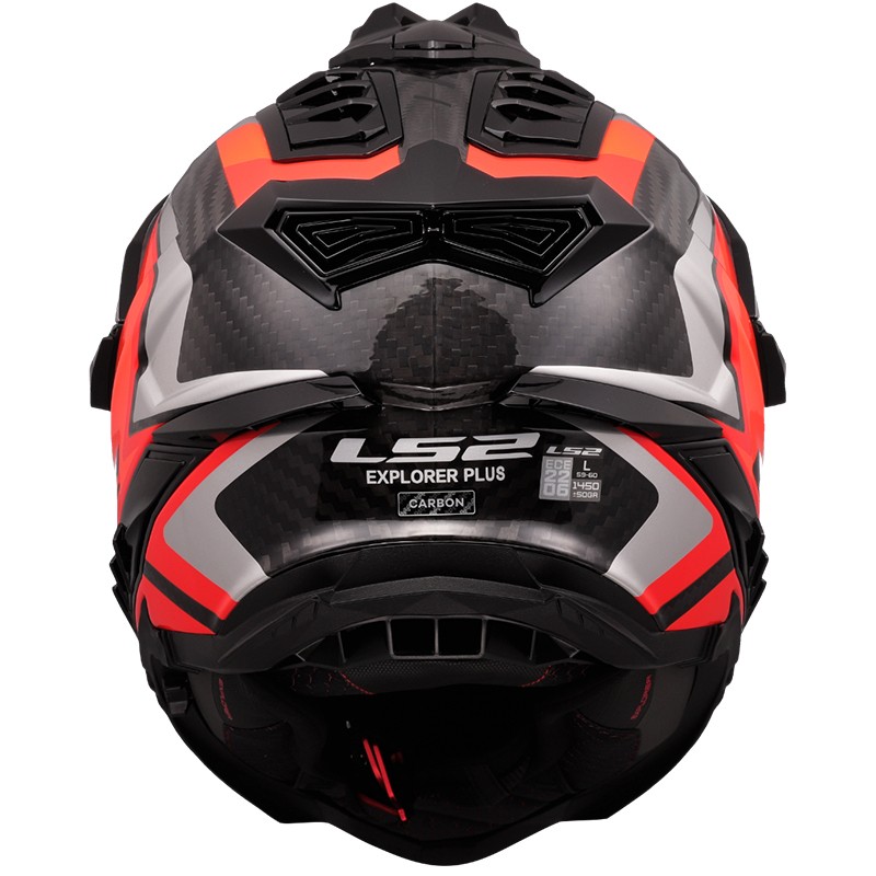 CASCO LS2 EXPLORER CARBON FRONTIER II ORANGE