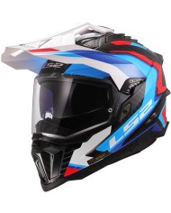 CASCO LS2 EXPLORER CARBON FRONTIER II WHITE/BLUE