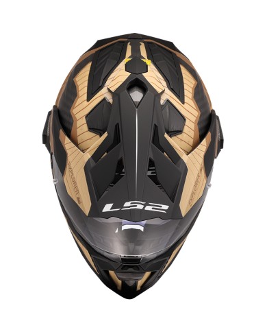 CASCO LS2 EXPLORER CARBON TRICK BROWN SAND
