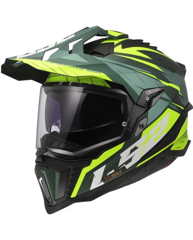 CASCO LS2 EXPLORER SPIRE GREEN/H-V YELLOW