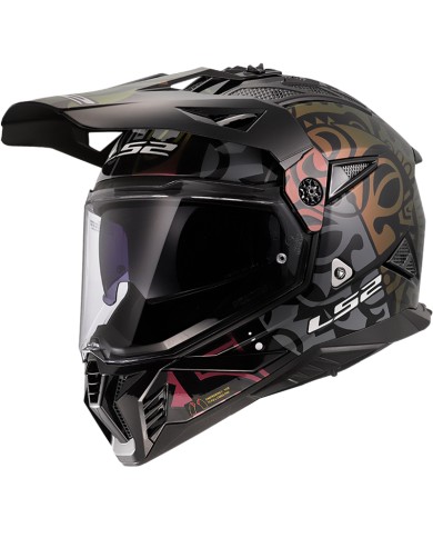 CASCO LS2 PIONEER II RANGI BLACK