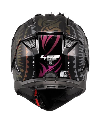 CASCO LS2 PIONEER II RANGI BLACK