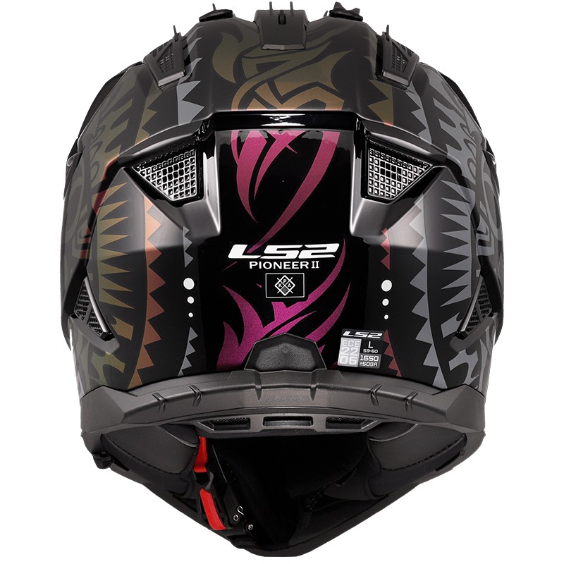 CASCO LS2 PIONEER II RANGI BLACK