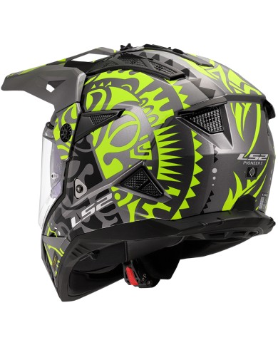 CASCO LS2 PIONEER II RANGI H-V YELLOW
