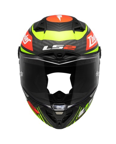 CASCO LS2 THUNDER CARBON GP AERO REPLICA BLACK