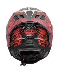 CASCO LS2 DRAGON ENTHUM CARBONO RED