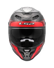CASCO LS2 DRAGON ENTHUM CARBONO RED