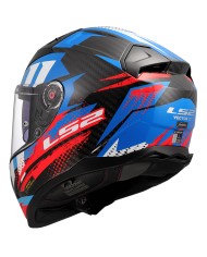 CASCO LS2 VECTOR II CARBON TANTIC RED/BLUE