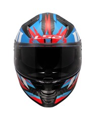 CASCO LS2 VECTOR II CARBON TANTIC RED/BLUE