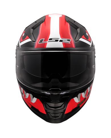 CASCO LS2 VECTOR II BUNTRI BLACK/RED
