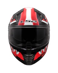 CASCO LS2 VECTOR II BUNTRI BLACK/RED