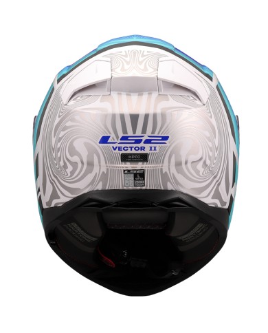 CASCO LS2 VECTOR II FREEDOM WHITE/SILVER
