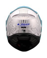 CASCO LS2 VECTOR II FREEDOM WHITE/SILVER