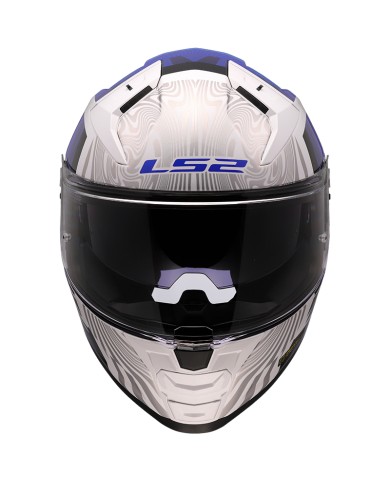 CASCO LS2 VECTOR II FREEDOM WHITE/SILVER