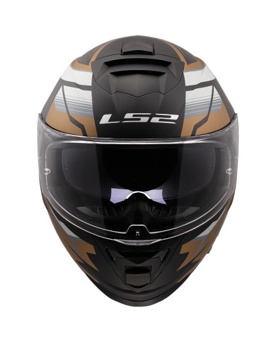 CASCO LS2 STORM II TRACKER BLACK/GOLD