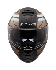 CASCO LS2 STORM II TRACKER BLACK/GOLD