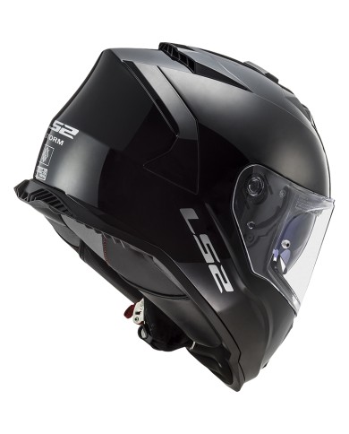 CASCO LS2 STORM II NEGRO BRILLO