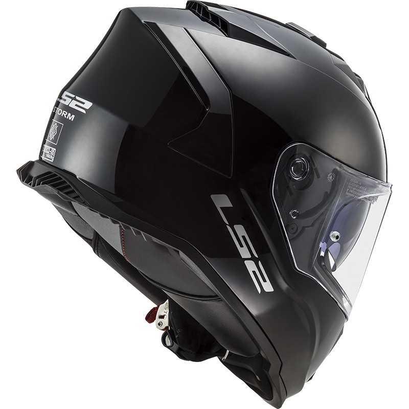 CASCO LS2 STORM II NEGRO BRILLO