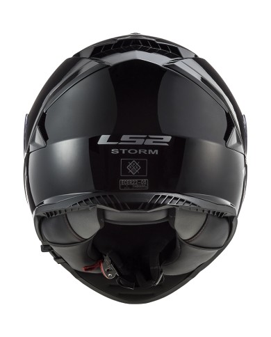 CASCO LS2 STORM II NEGRO BRILLO