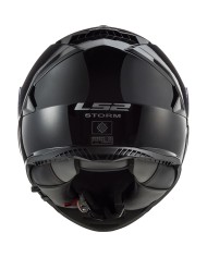 CASCO LS2 STORM II NEGRO BRILLO