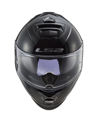CASCO LS2 STORM II NEGRO BRILLO