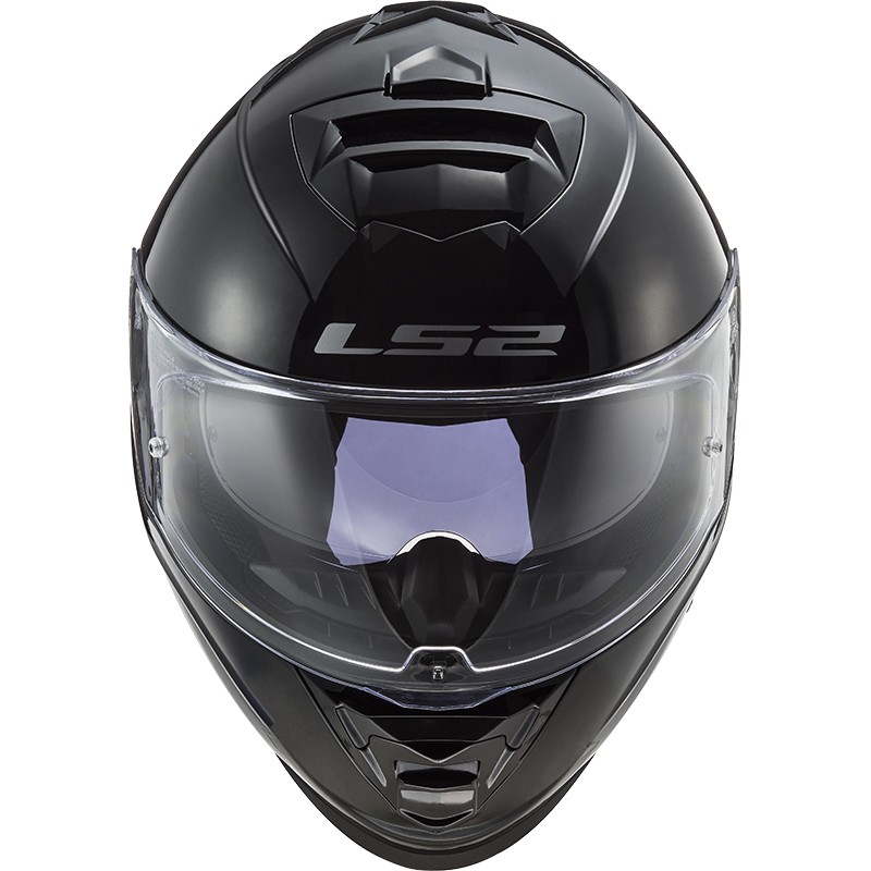 CASCO LS2 STORM II NEGRO BRILLO