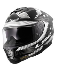 CASCO LS2 STREAM II GALDAM BLACK/WHITE