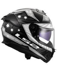 CASCO LS2 STREAM II GALDAM BLACK/WHITE