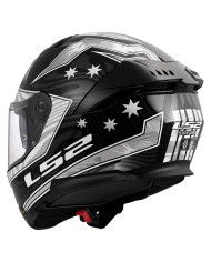 CASCO LS2 STREAM II GALDAM BLACK/WHITE