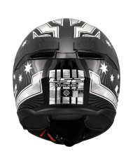 CASCO LS2 STREAM II GALDAM BLACK/WHITE