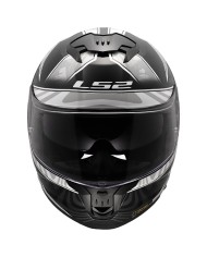 CASCO LS2 STREAM II GALDAM BLACK/WHITE