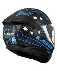 CASCO LS2 STREAM II GALDAM BLACK/BLUE