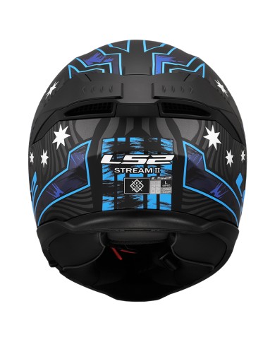 CASCO LS2 STREAM II GALDAM BLACK/BLUE