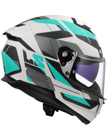 CASCO LS2 STREAM II ROAD CYAN LIGHT/GREY