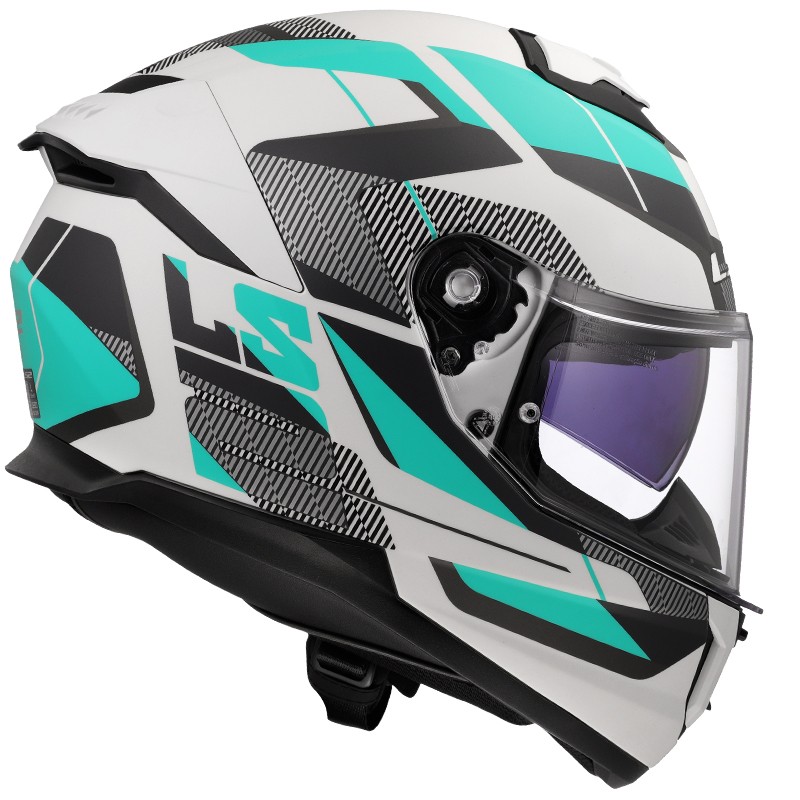 CASCO LS2 STREAM II ROAD CYAN LIGHT/GREY